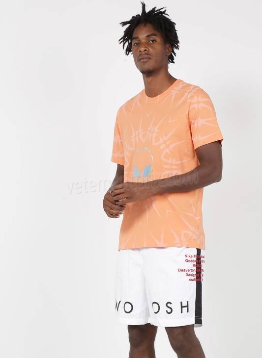 NIKE-M NSW SWOOSH SHORT WVN - Short de sport brodé Blanc Soldes - NIKE-M NSW SWOOSH SHORT WVN - Short de sport brodé Blanc Soldes